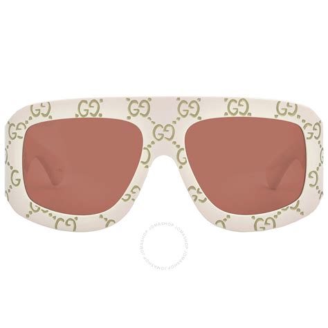 Gucci mask unisex sunglasses